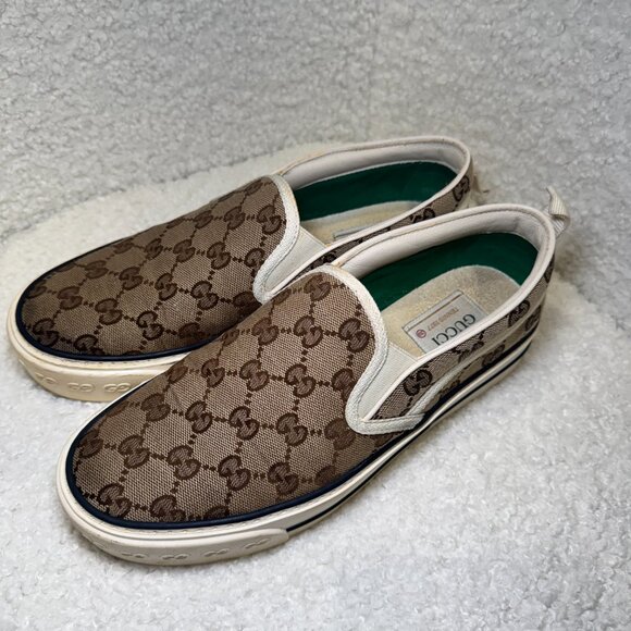 Women's Gucci Tennis 1977 slip-on sneaker size US 9 EU 39 - Picture 6 of 8